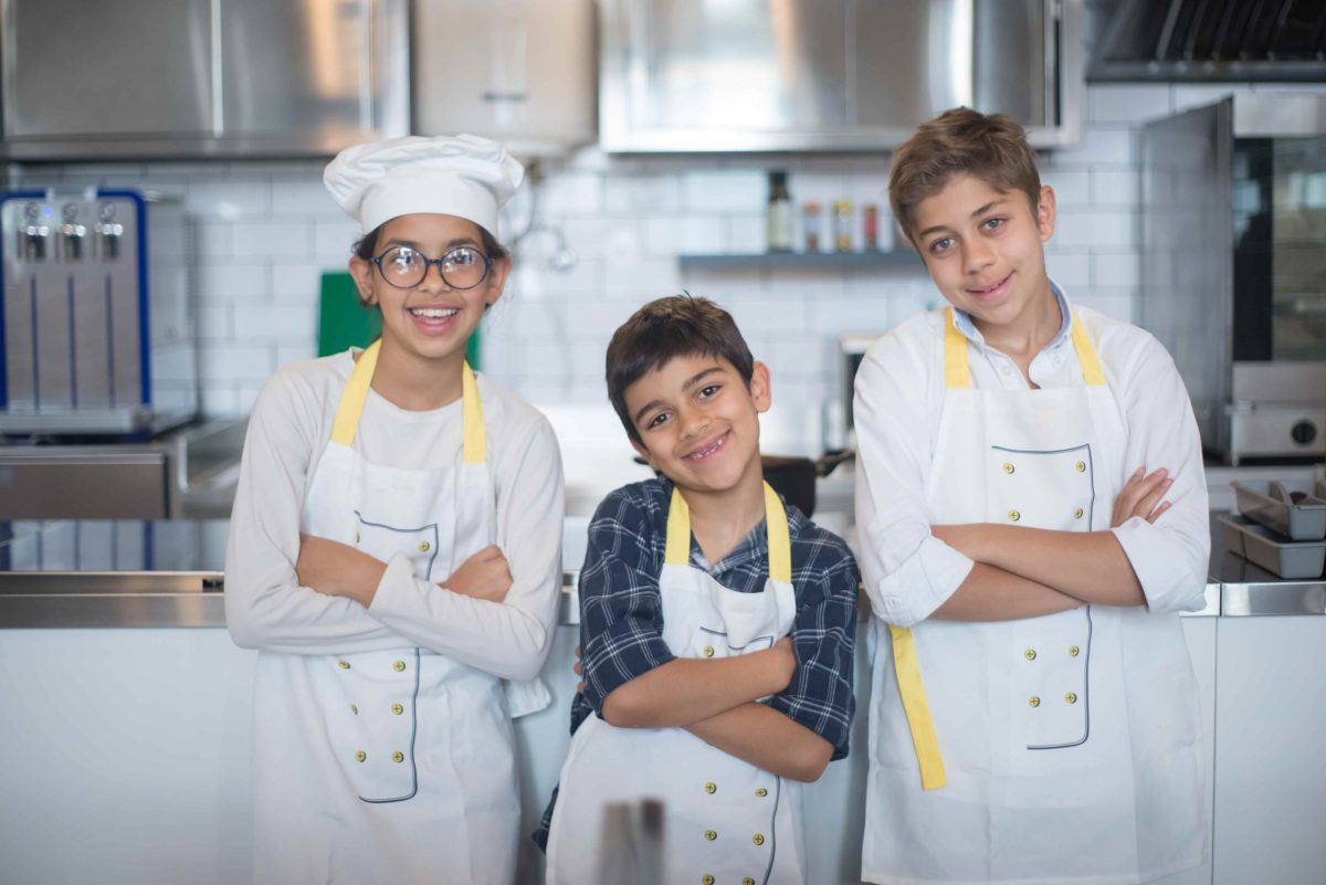three young chefs Beginner Recipes for Your Junior Chefs
