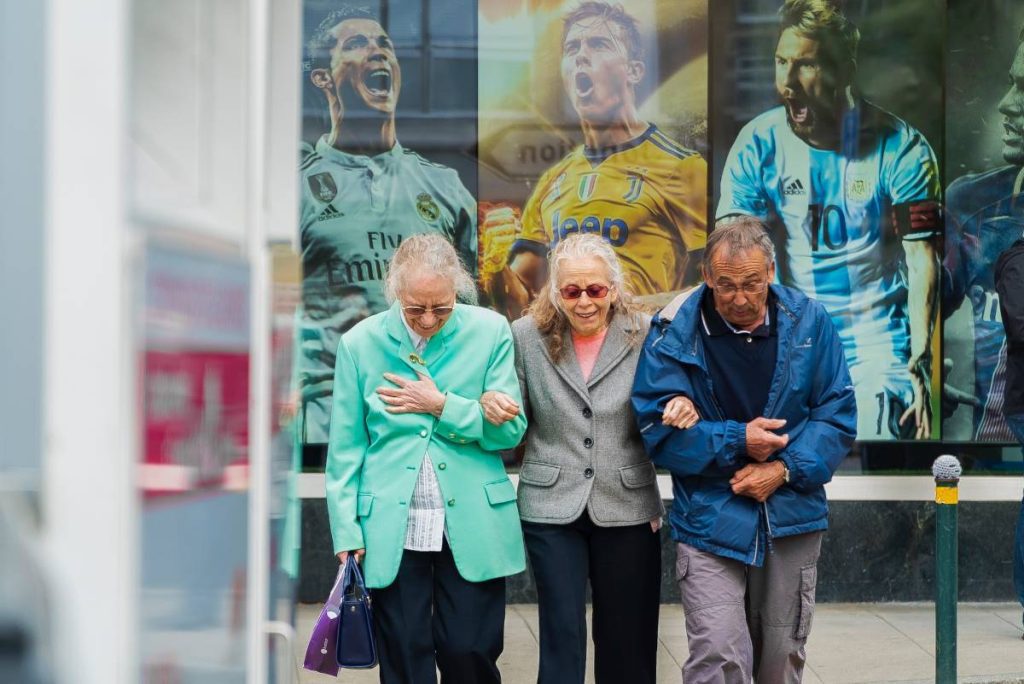 elderly people having fun positives of growing older