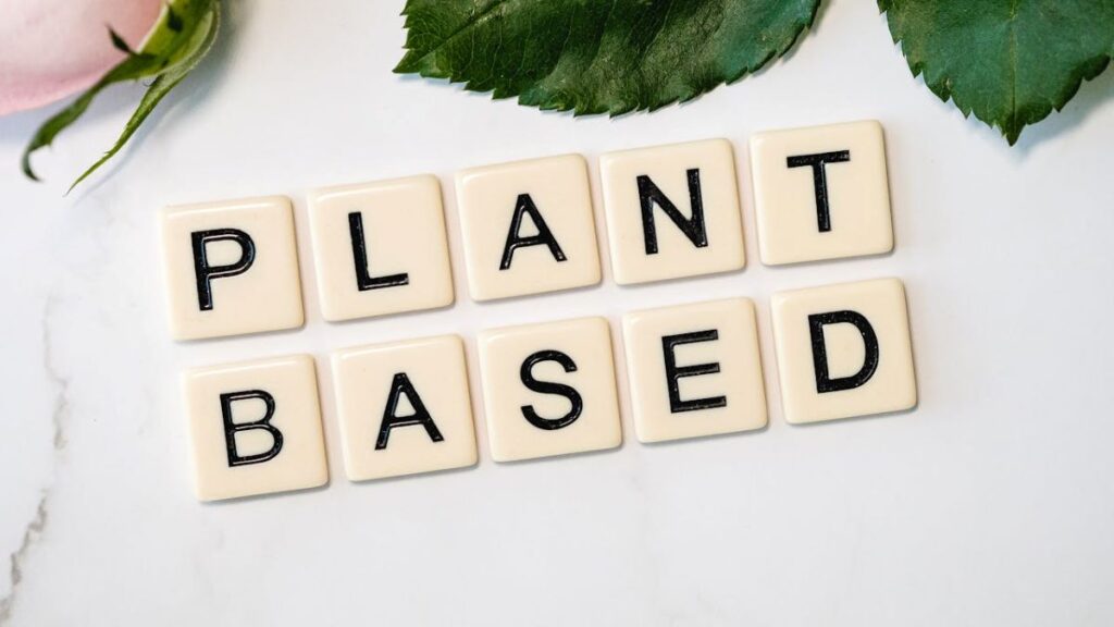 a photo that depicts transitioning to a plant-based diet
