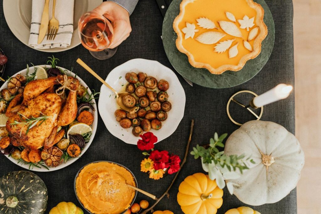 Food on the table depicting comprehensive diet guide