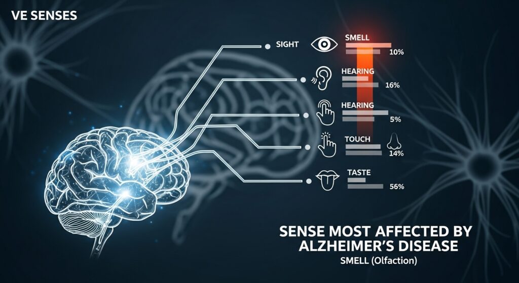 Which Sense Is Most Affected by Alzheimer's Disease?