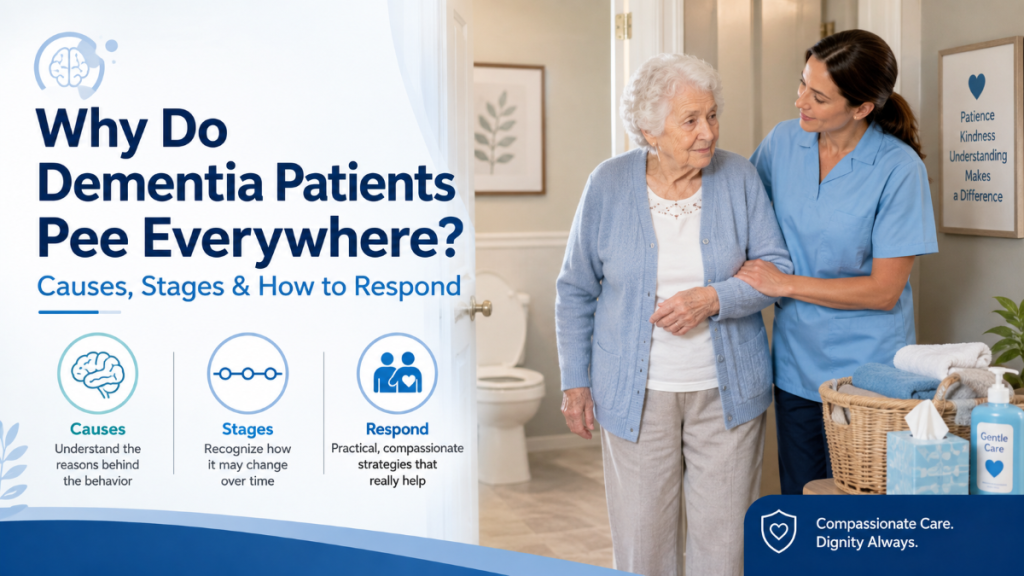 Why Do Dementia Patients Pee Everywhere? Causes, Stages & How to Respond