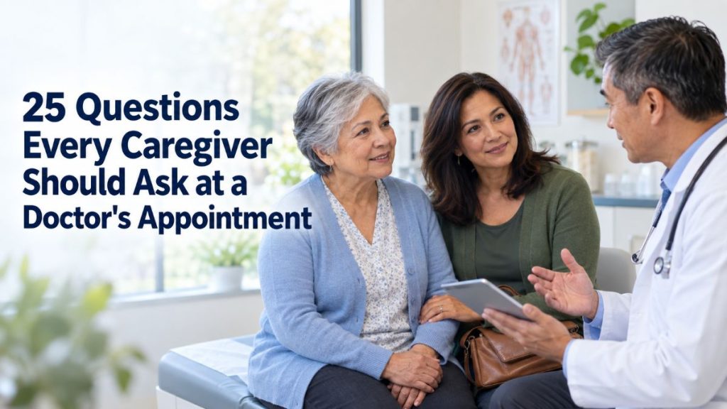 25 Questions Every Caregiver Should Ask at a Doctor's Appointment
